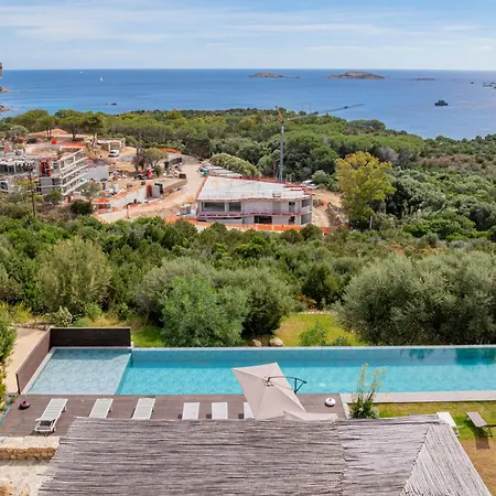 Luxury A Pantogia Con Piscina A Sfioro * Πόρτο Τσέρβο