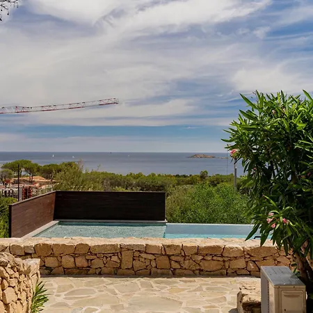 Villa Luxury A Pantogia Con Piscina A Sfioro Porto Cervo